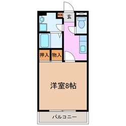 ランコントルの物件間取画像